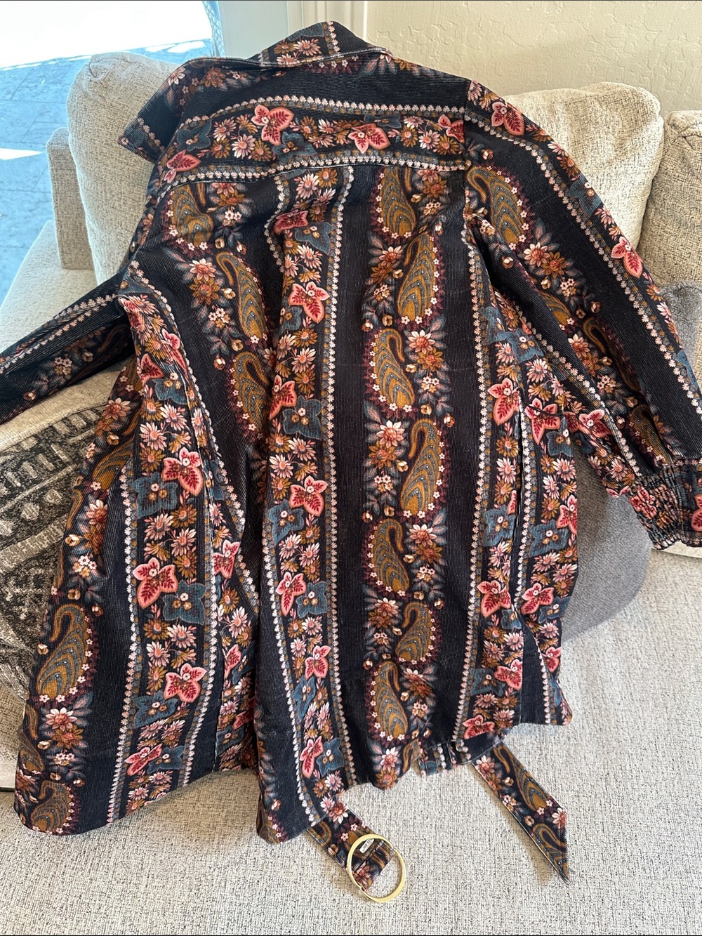 Cara Cara dress size XS Cara Cara - Villena Dress - Paisley Trail Black - Picture 4 of 7